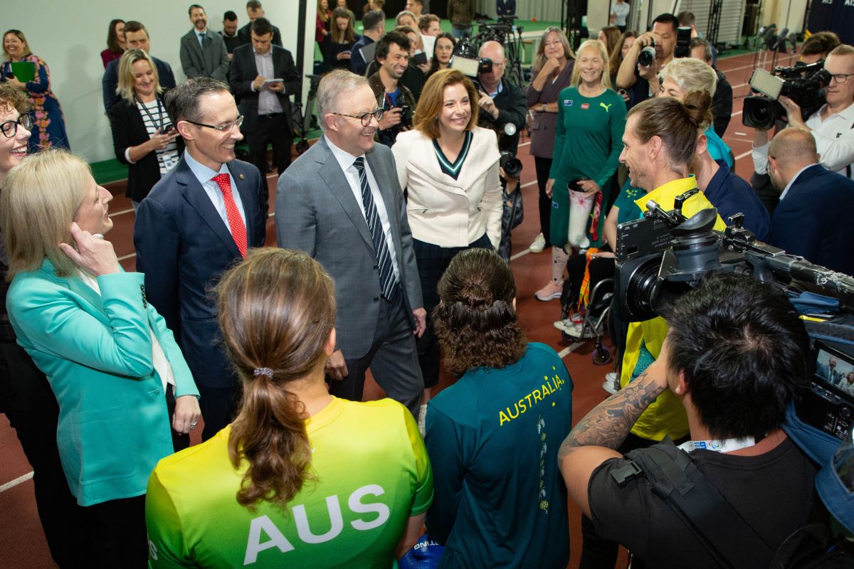 Prime Minister The Hon Anthony Albanese visited the AIS campus to make the announcement.