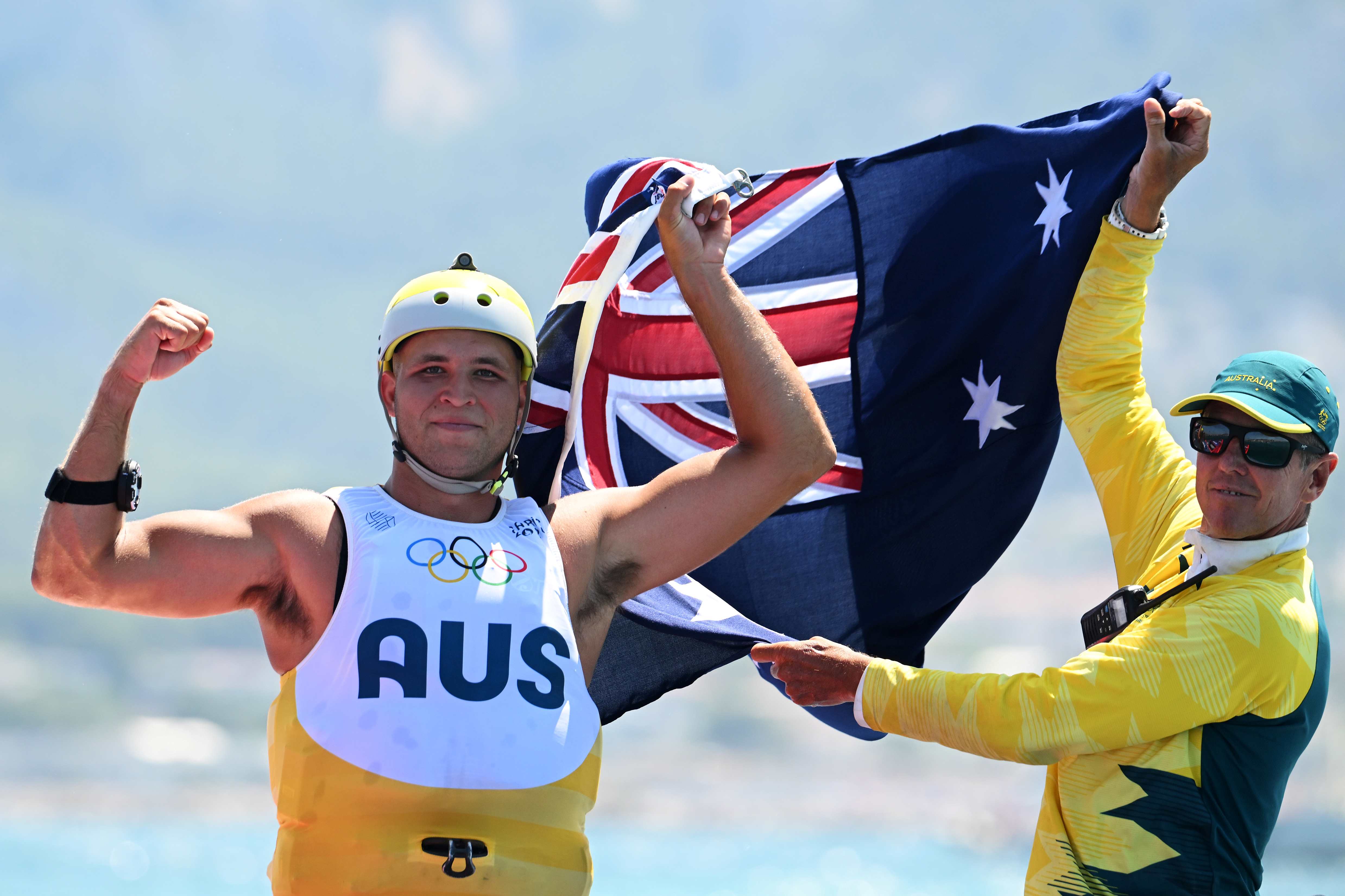 Australian Grae Morris wins silver in windsurfing at Paris 2024 Olympic Games