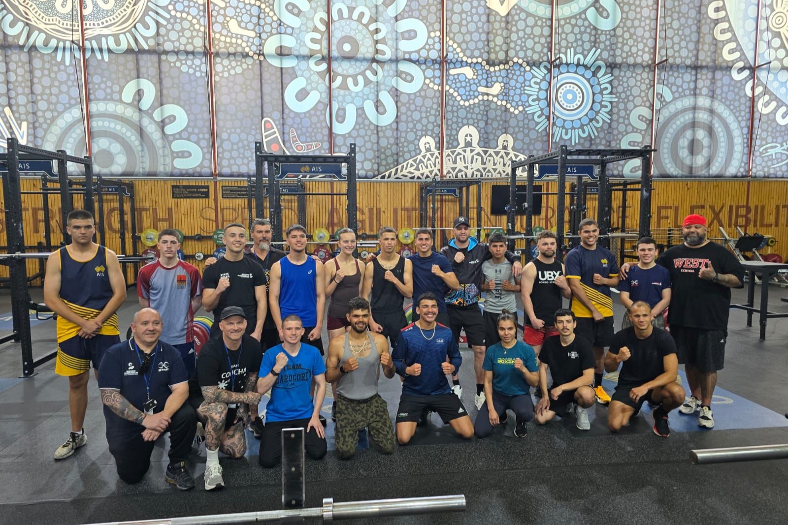 Boxing Australia's National Indigenous Boxing Camp at the AIS. 